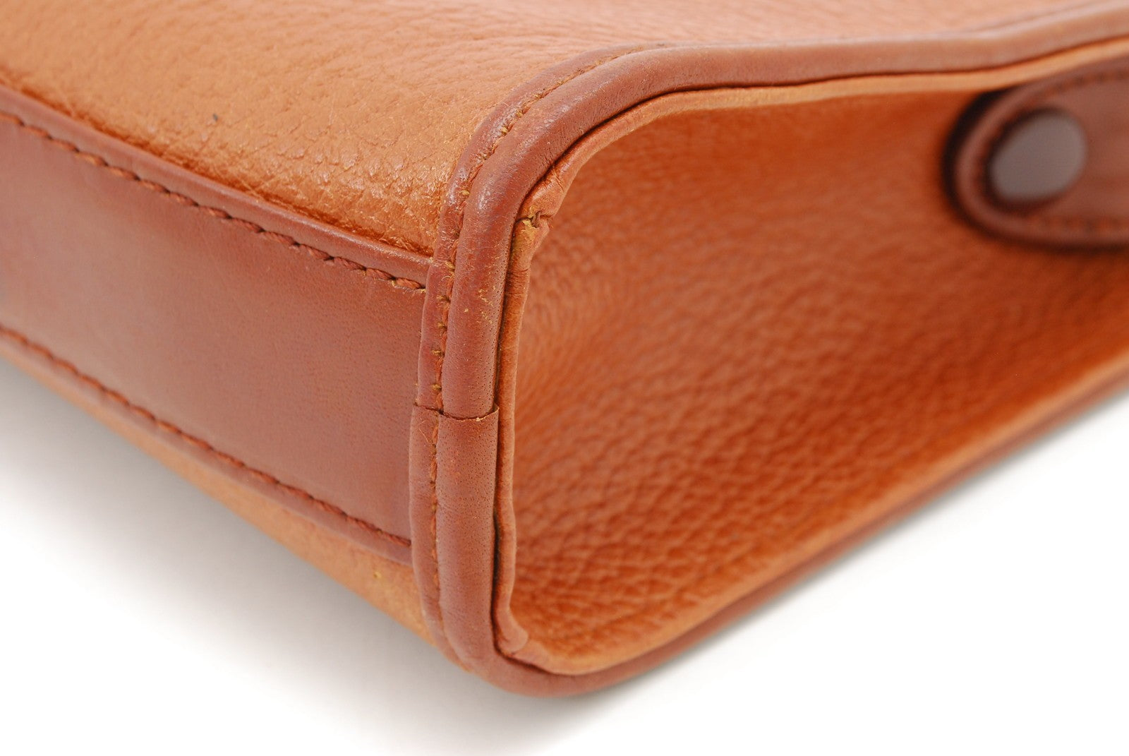 Burberry Burberrys Clutch Handbag - Brown, Leather