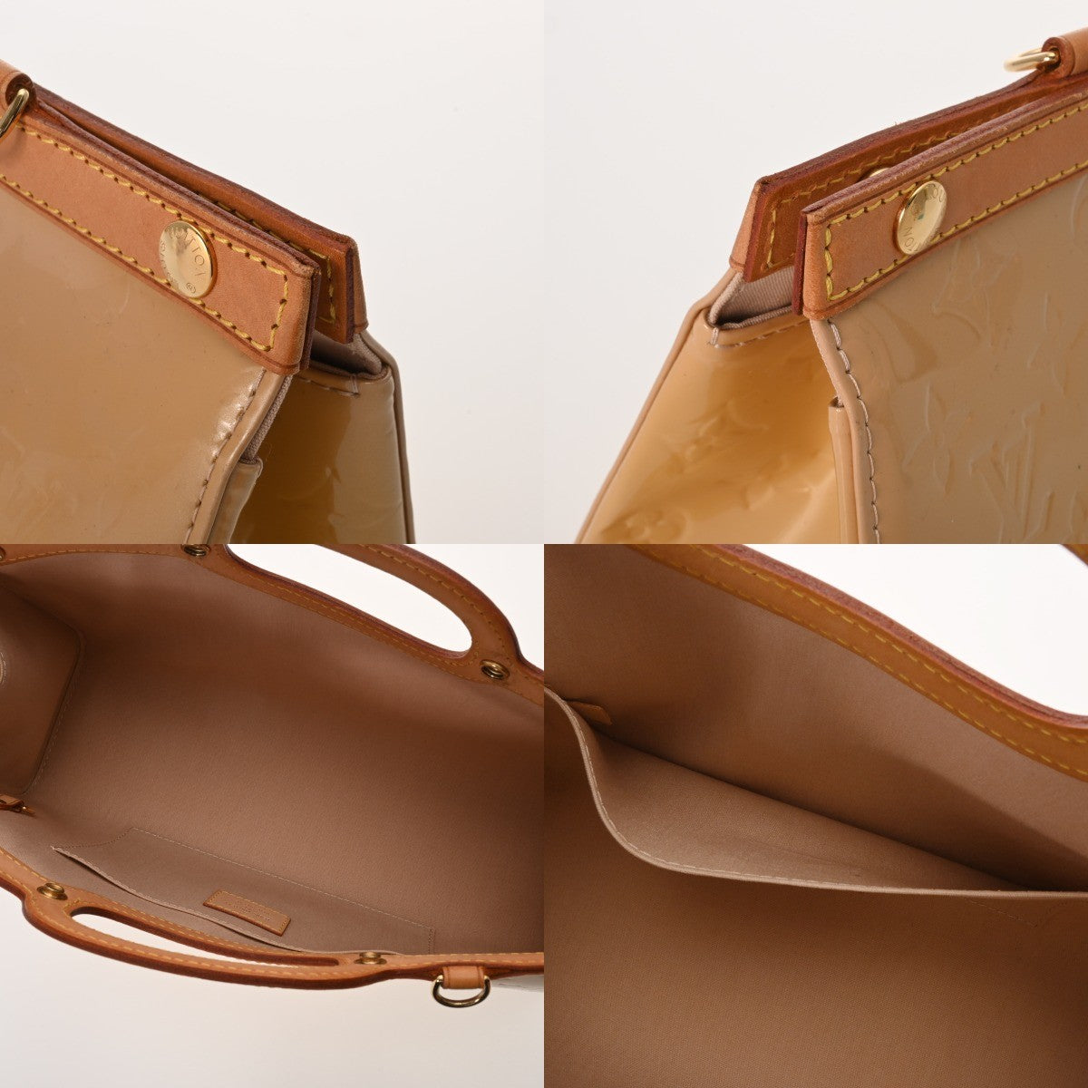 Louis Vuitton Roxbury Drive Handbag - Brown, Monogram Vernis 