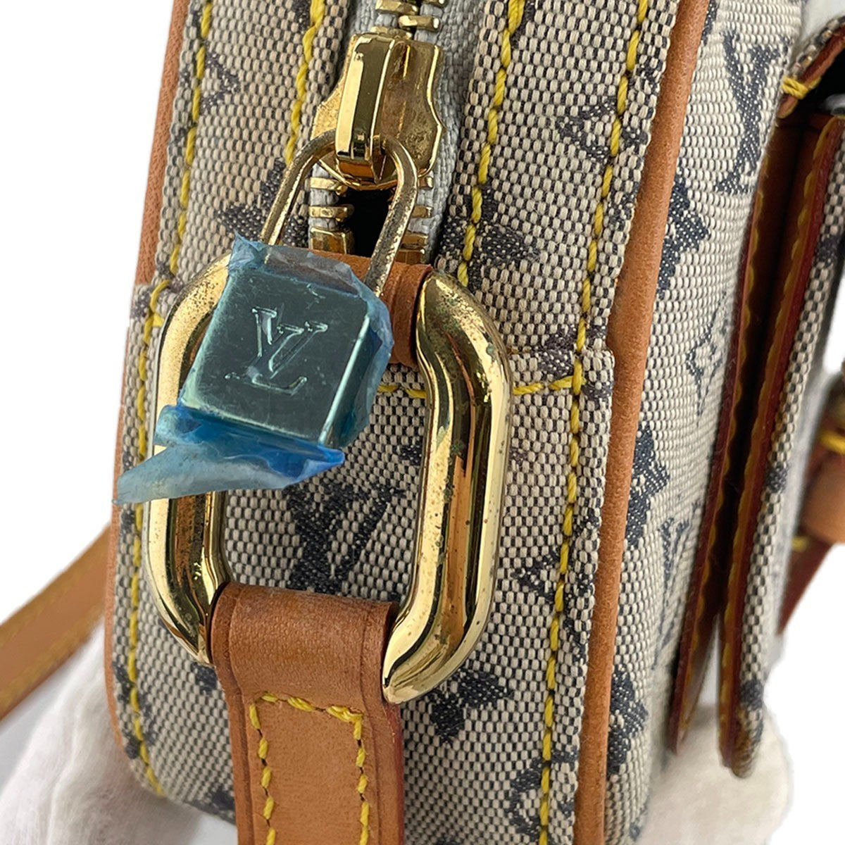 Louis Vuitton Juliet MM Shoulder Bag - Blue, Canvas Fabric