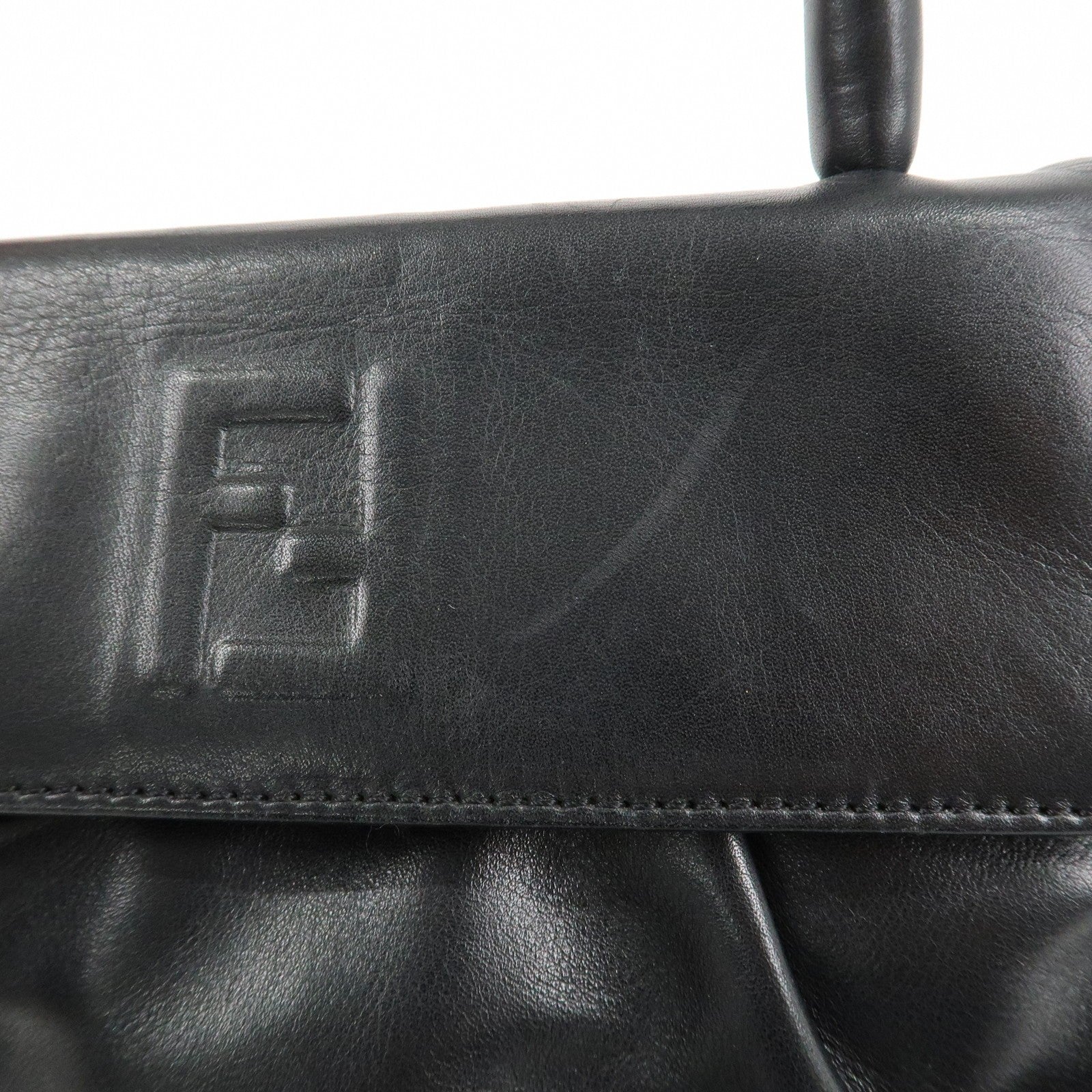 Fendi Hand Bag - Black, Leather