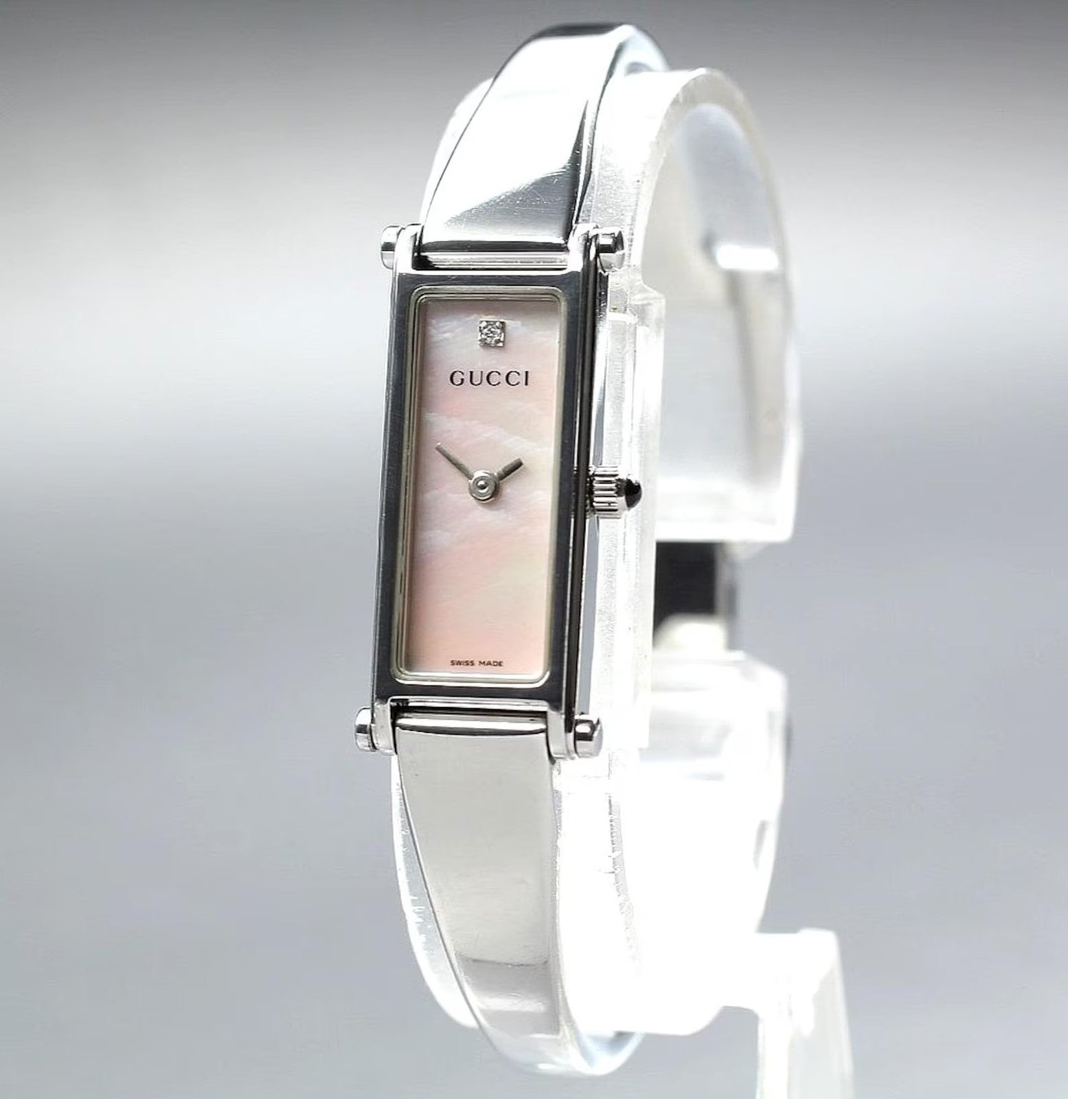 Gucci 1500L Watch - Pink, Stainless Steel
