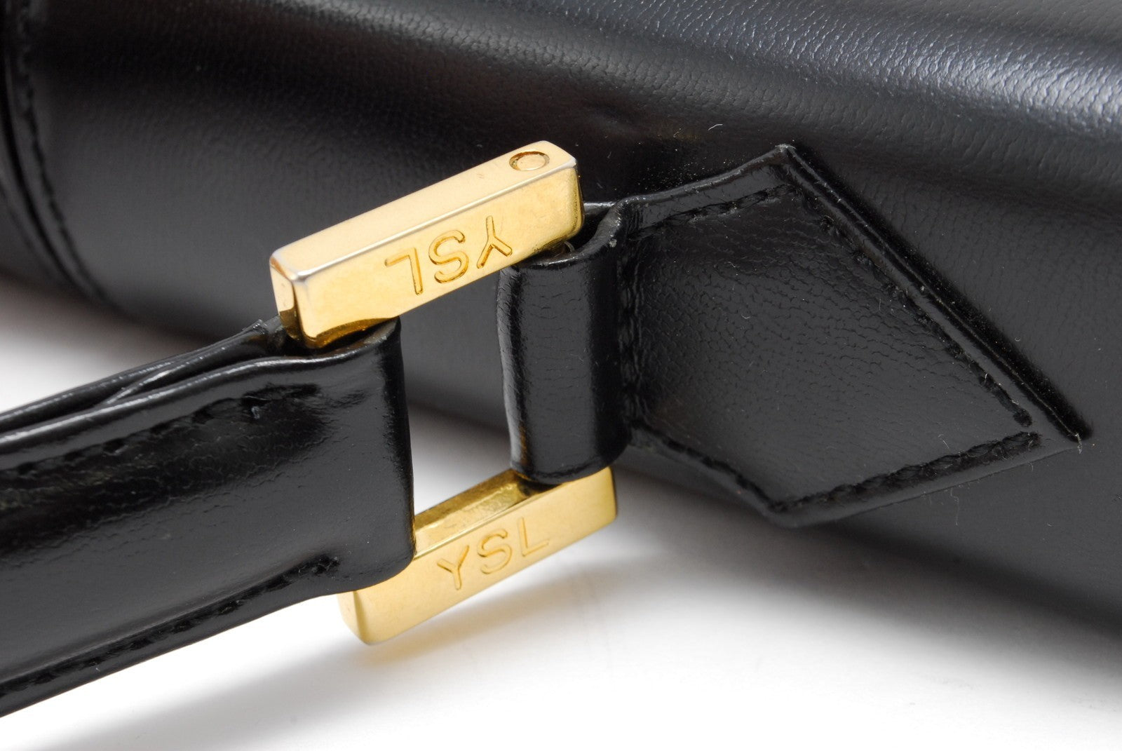 Saint Laurent Hand Tote Bag - Black, Leather