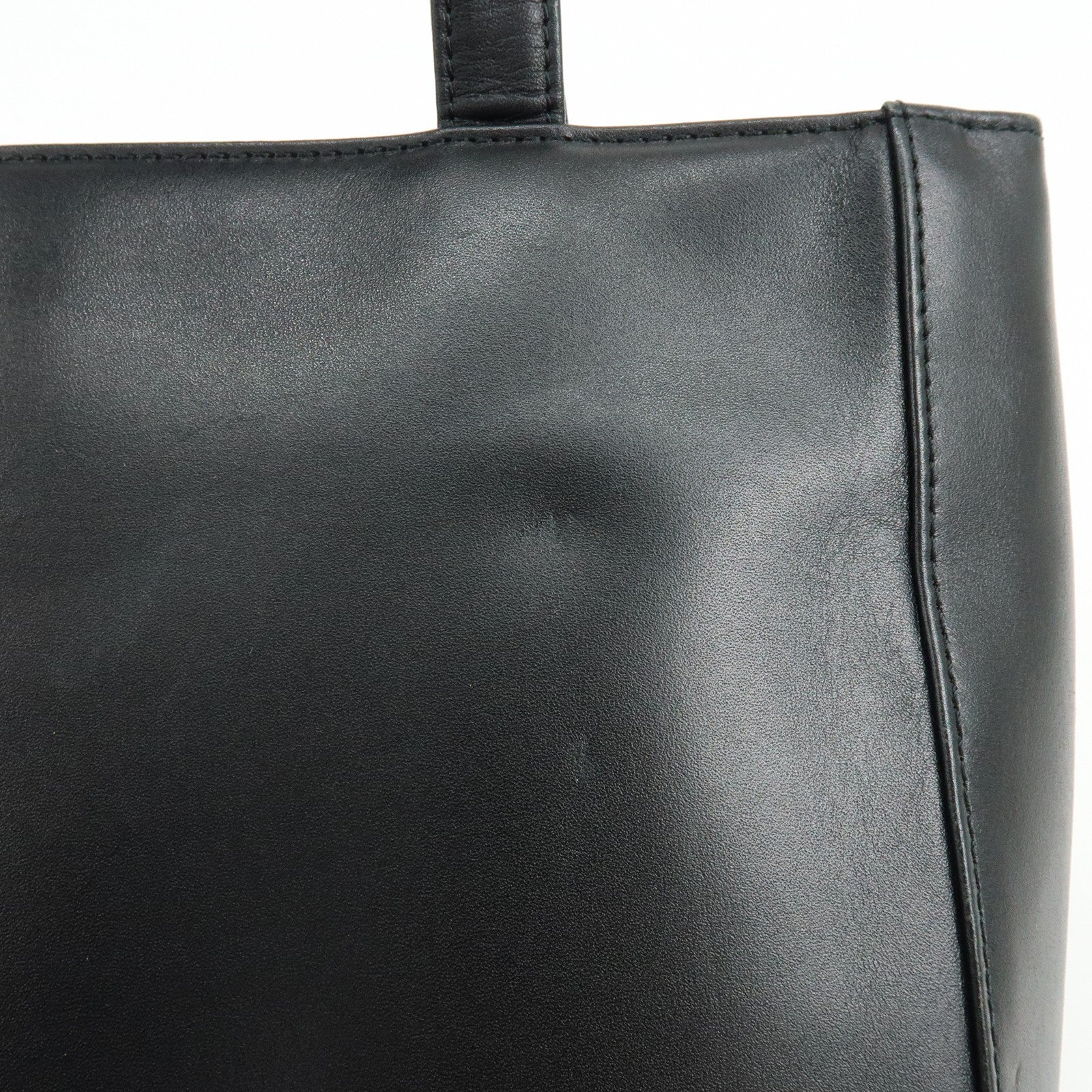 Burberry Tote Bag Handbag - Black, Leather