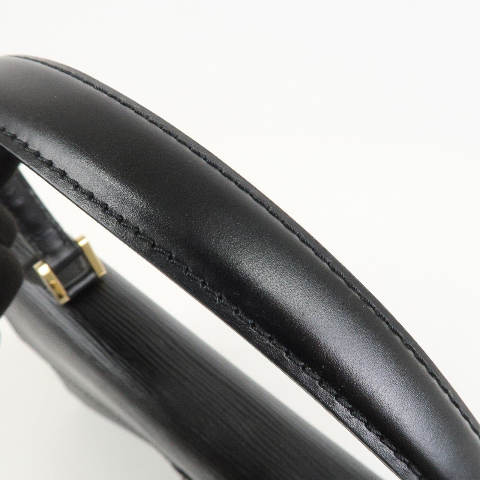 Louis Vuitton Epi Concorde Leather Hand Bag Noir Black