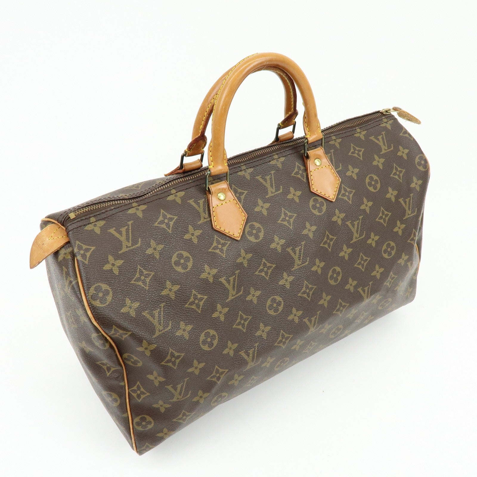 Louis Vuitton Speedy 40 Hand Bag - Brown, Canvas