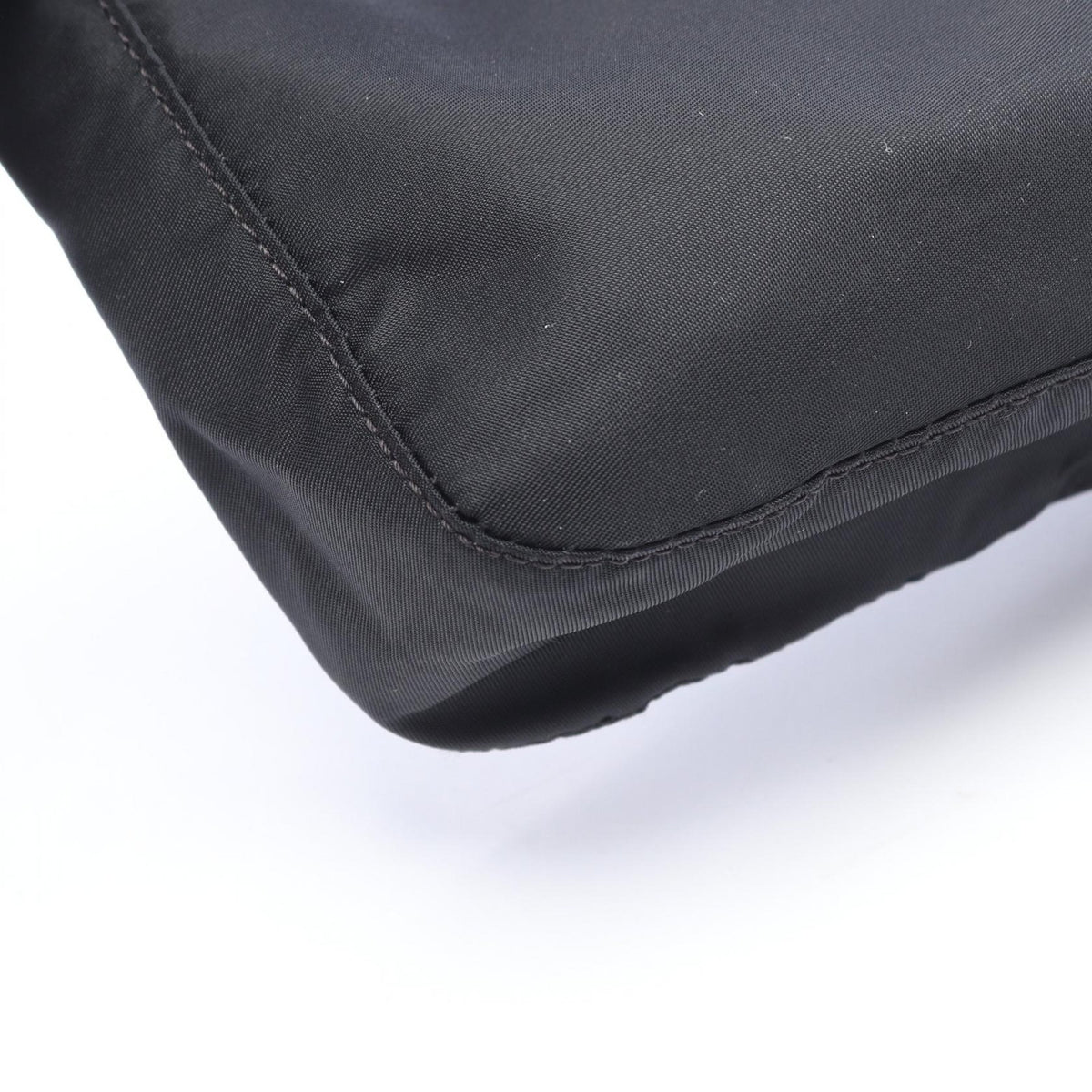 Fendi FF Fittings Shoulder Bag - Black, Nylon Leather