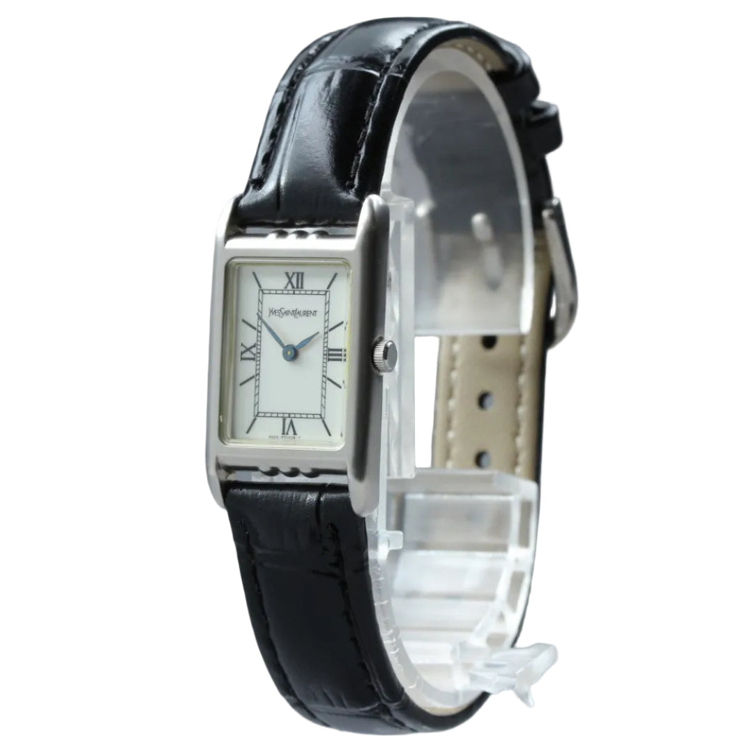Yves Saint Laurent 5420-F46878 Wristwatch - White, Stainless Steel