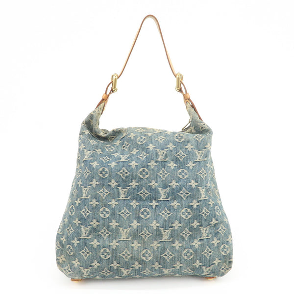 Louis Vuitton Denim Shoulder Bag - Blue, Monogram Denim