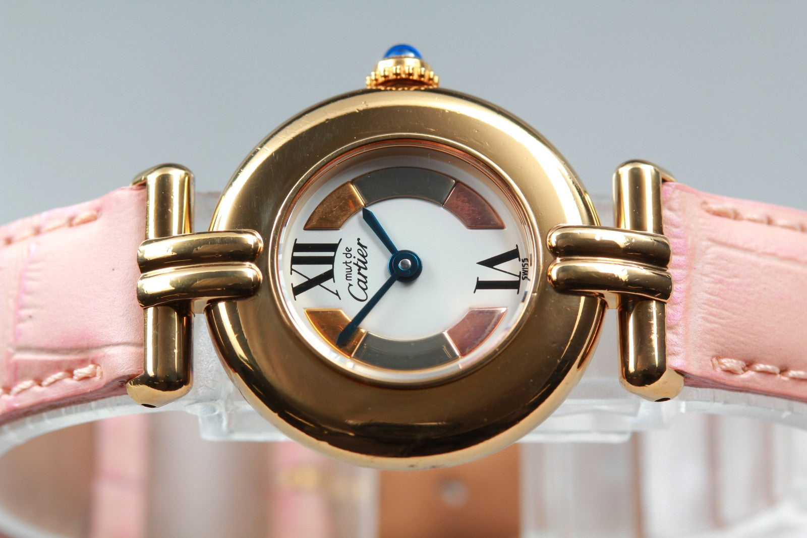 Cartier Must Colisee Vermeil 590002 Watch - Gold Pink, Leather