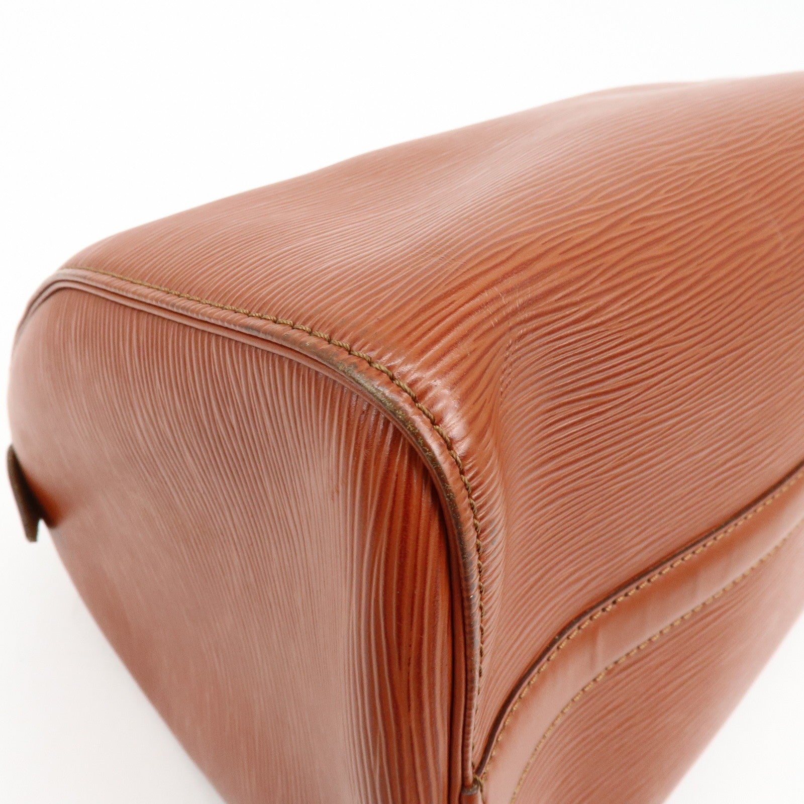 Louis Vuitton Speedy Hand Boston Bag - Kenya Brown, Epi Leather