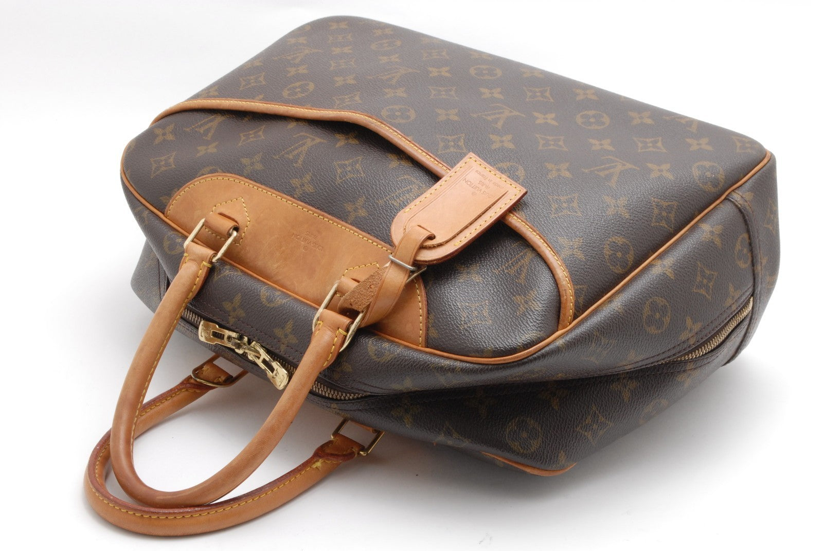 Louis Vuitton Louis Deauville Hand Bag - Brown, Leather