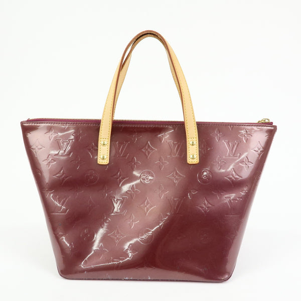 Louis Vuitton Monogram Vernis Bellevue PM Hand Bag Violet