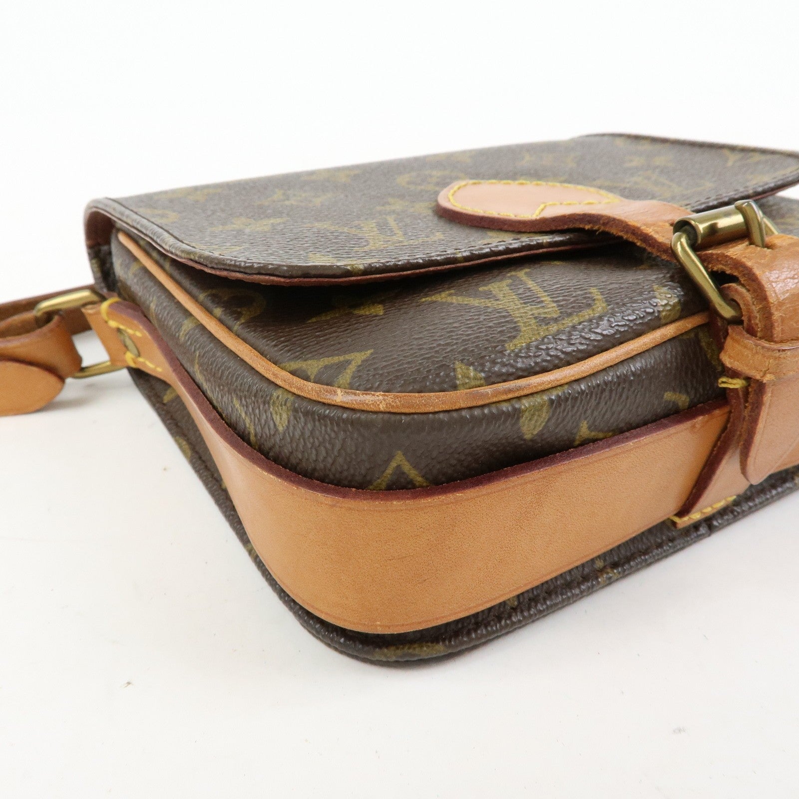 Louis Vuitton Monogram Mini Cartouchiere Shoulder Bag