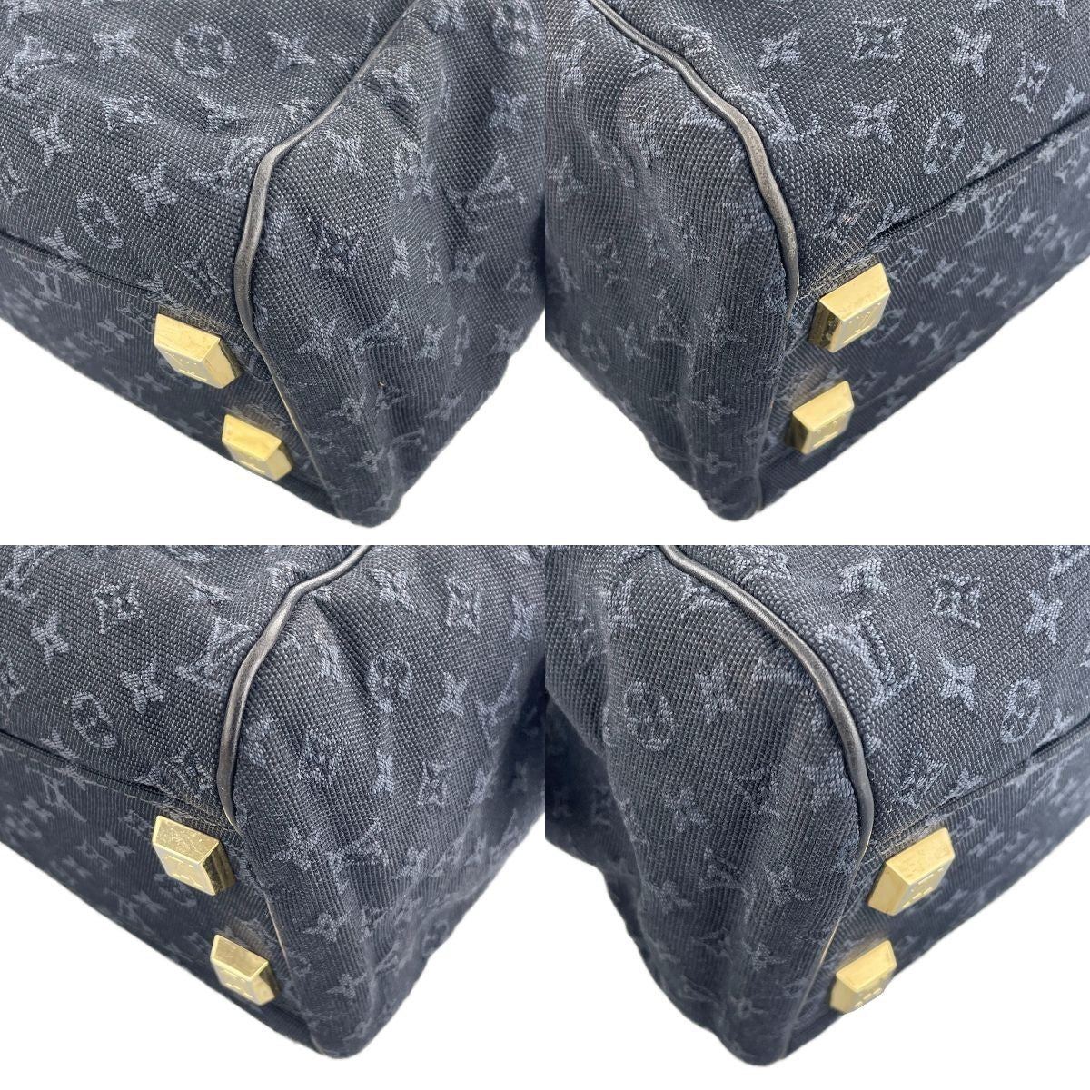 Louis Vuitton Josephine PM Handbag - Navy, Canvas