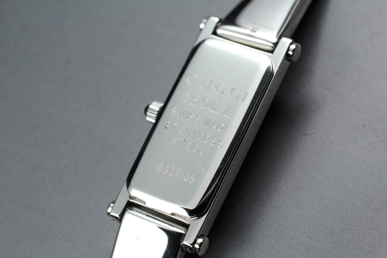 Gucci 1500L Women's Watch - Silver, Stainless Steel 