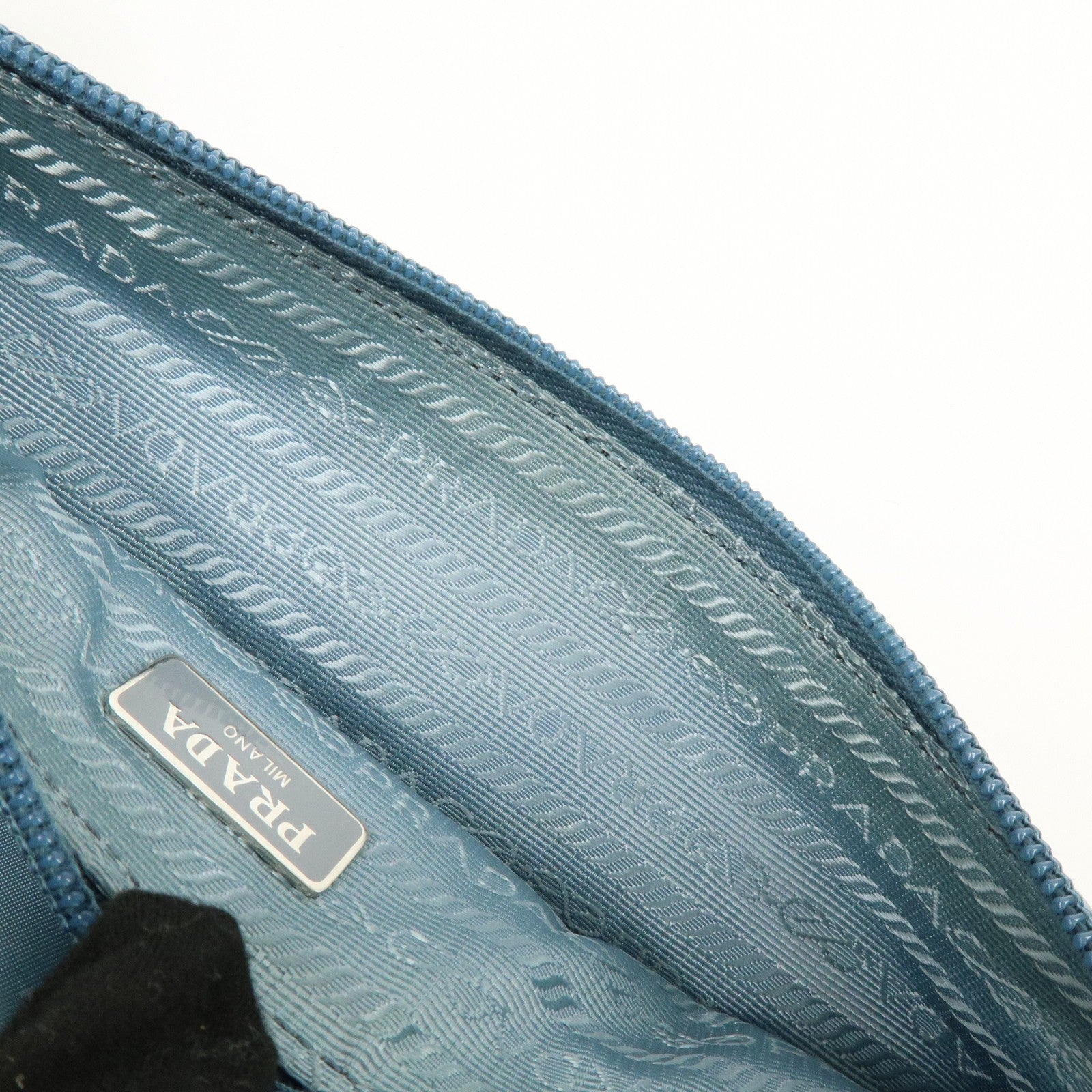 Prada 1NH545 Pouch - Light Blue, Nylon