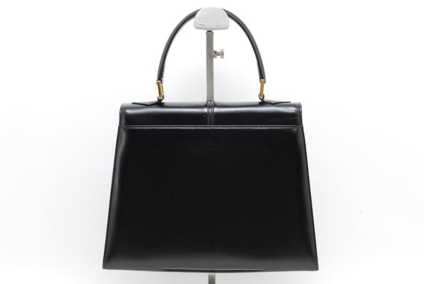 Saint Laurent Hand Tote Bag - Black, Leather 