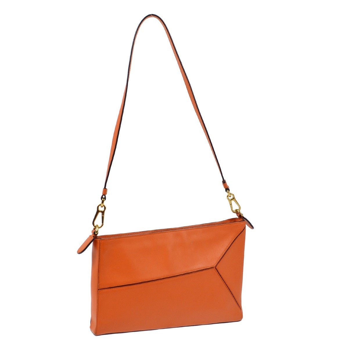 Loewe Pazzle Bag Shoulder Bag - Orange, Leather