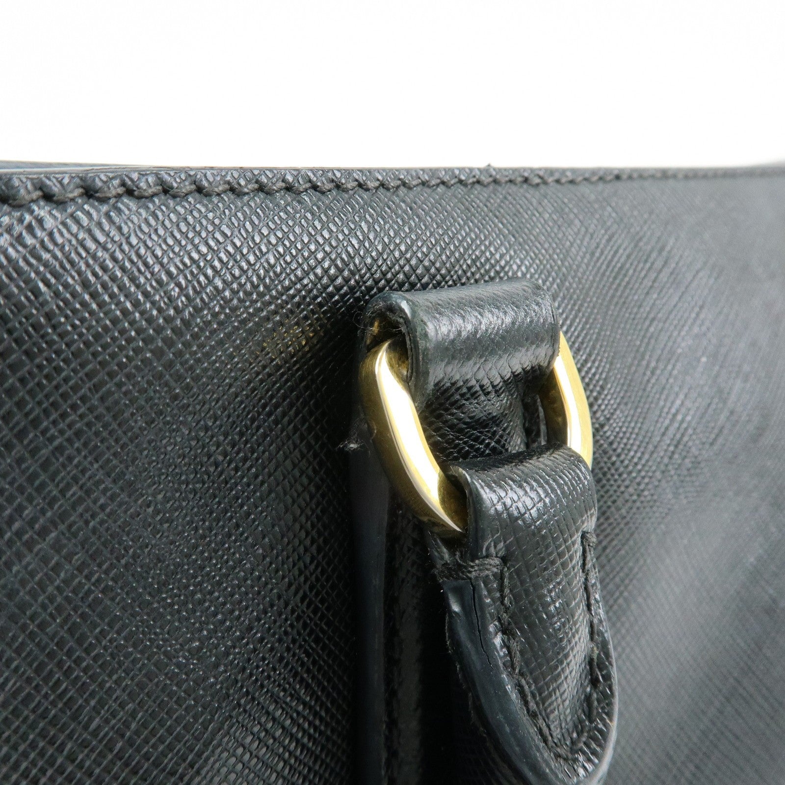 Prada 2Way Bag - Black, Saffiano Leather