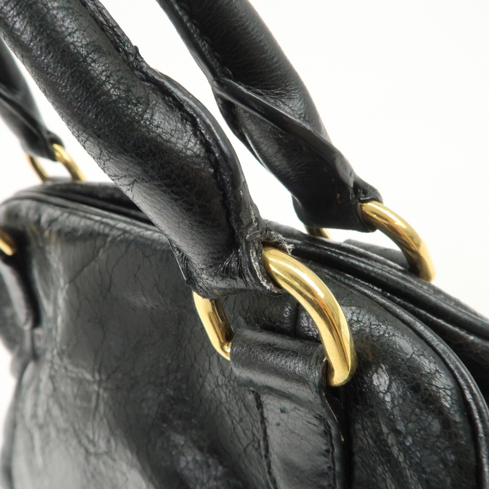 Miu Miu 2way bag - Black, Leather