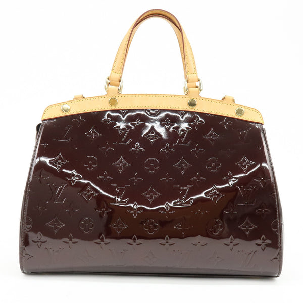 Louis Vuitton Monogram Vernis Brea MM 2Way Shoulder Bag - Amarante, Vernis Leather