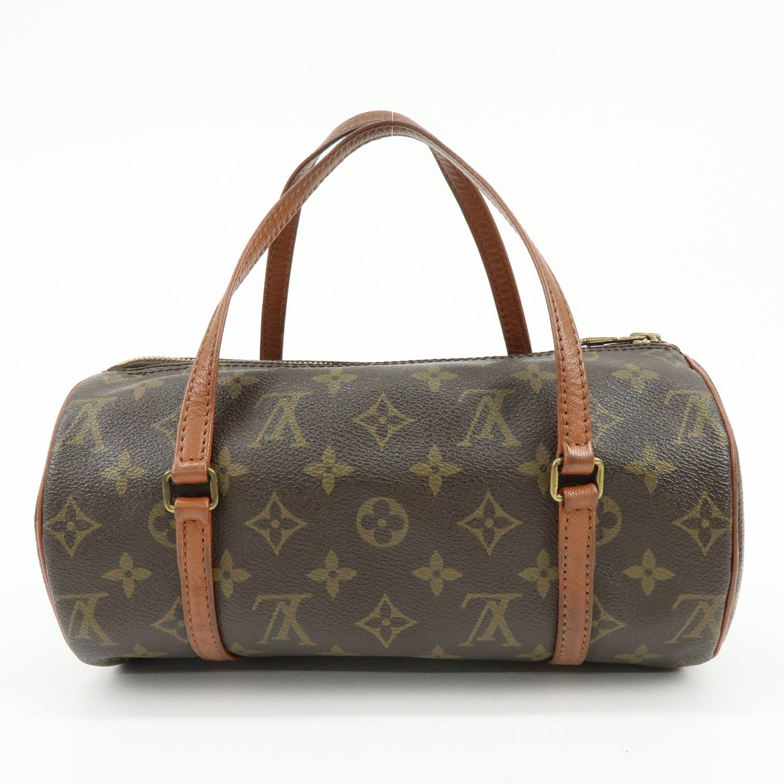 Louis Vuitton Monogram Papillon 26 Hand Bag - Brown, Monogram Canvas