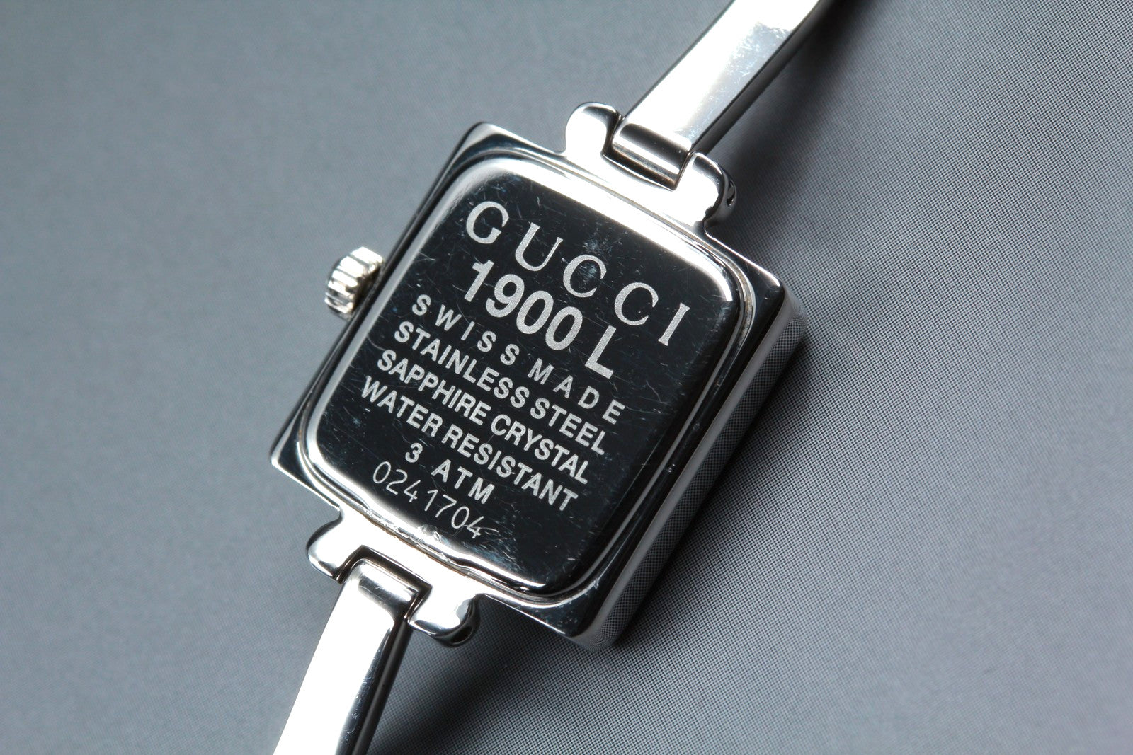 Gucci 1900L Wristwatch - Black, Stainless Steel