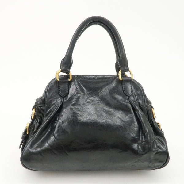Miu Miu 2way bag - Black, Leather 