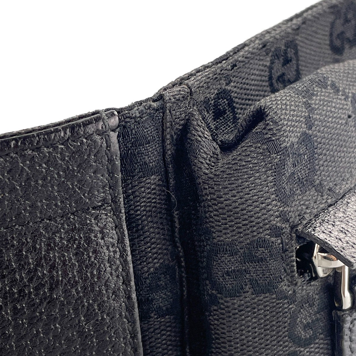 Gucci GG Waist Bag - Black, Canvas Fabric