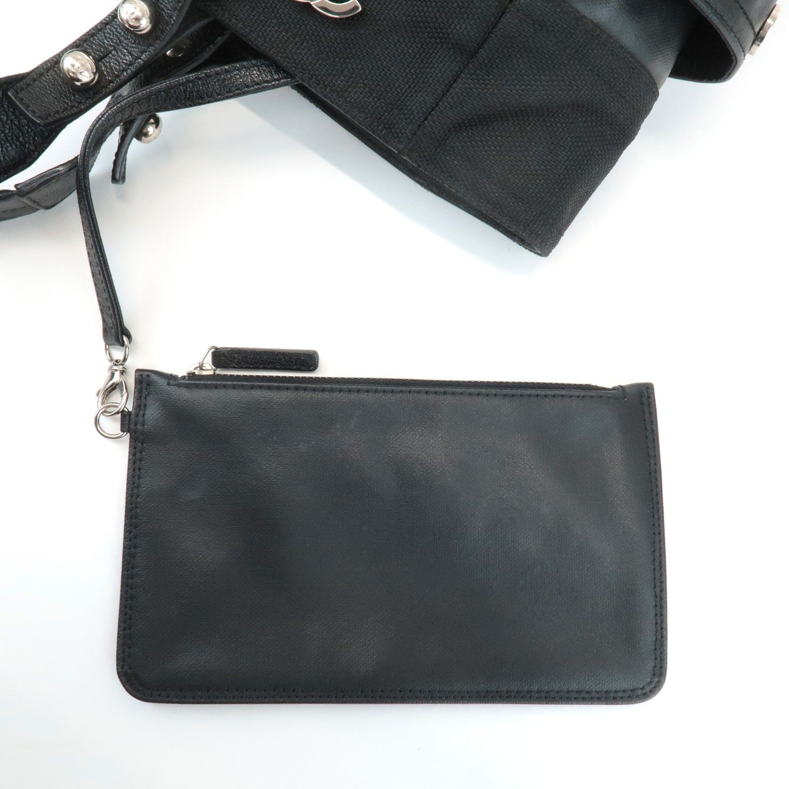 Chanel Paris Biarritz GM Handbag - Black, Canvas