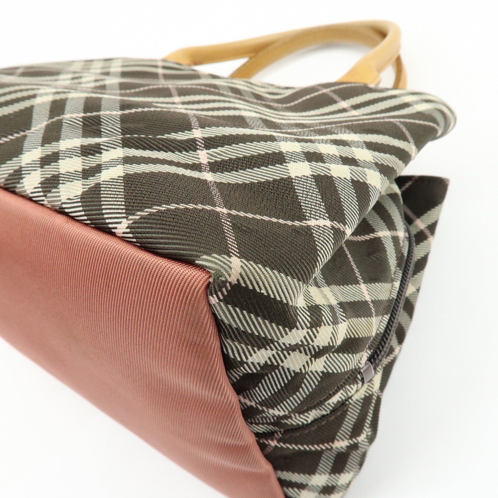 Burberry Blue Label Tote Bag - Brown, Nylon and Leather