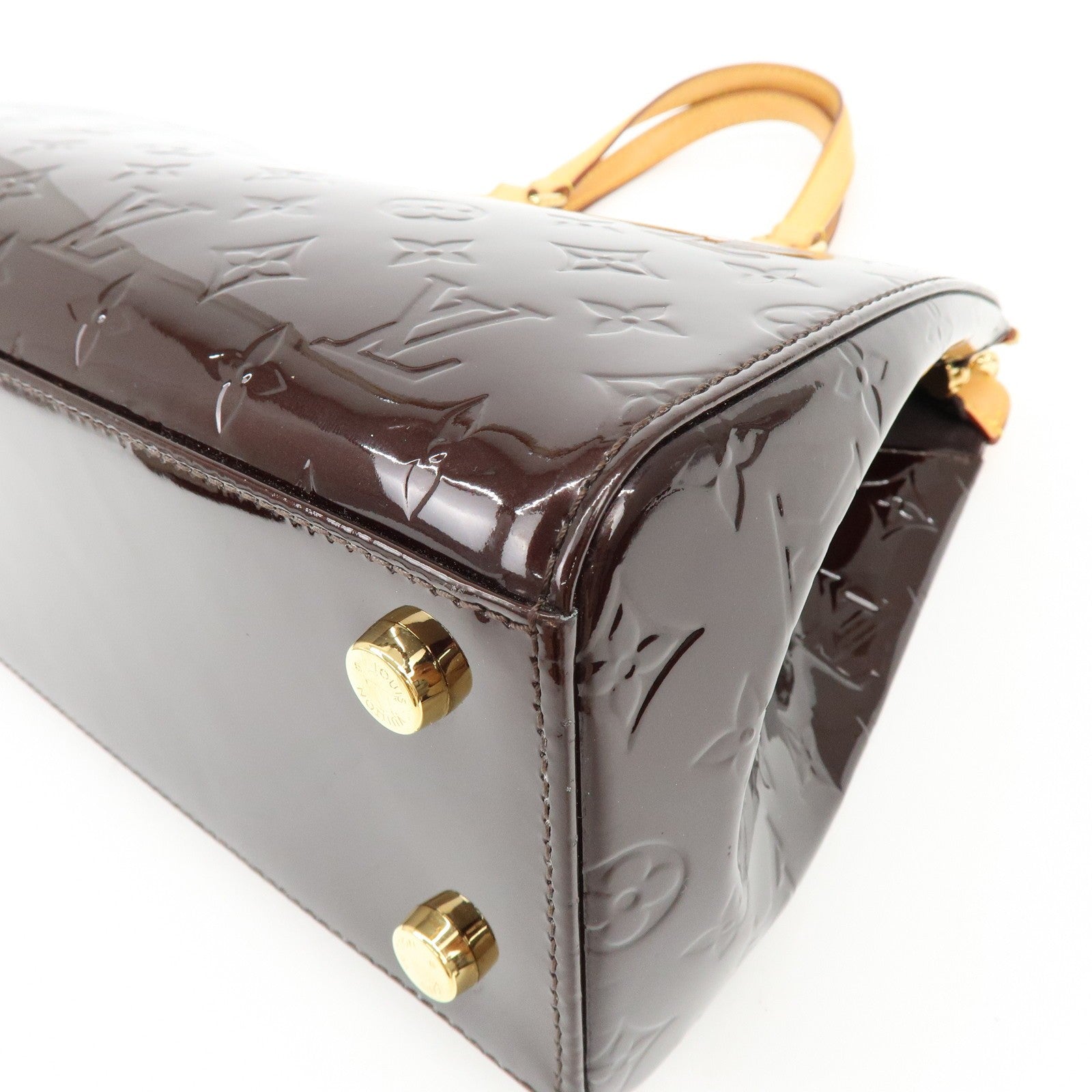 Louis Vuitton Monogram Vernis Brea MM 2Way Shoulder Bag - Amarante, Vernis Leather