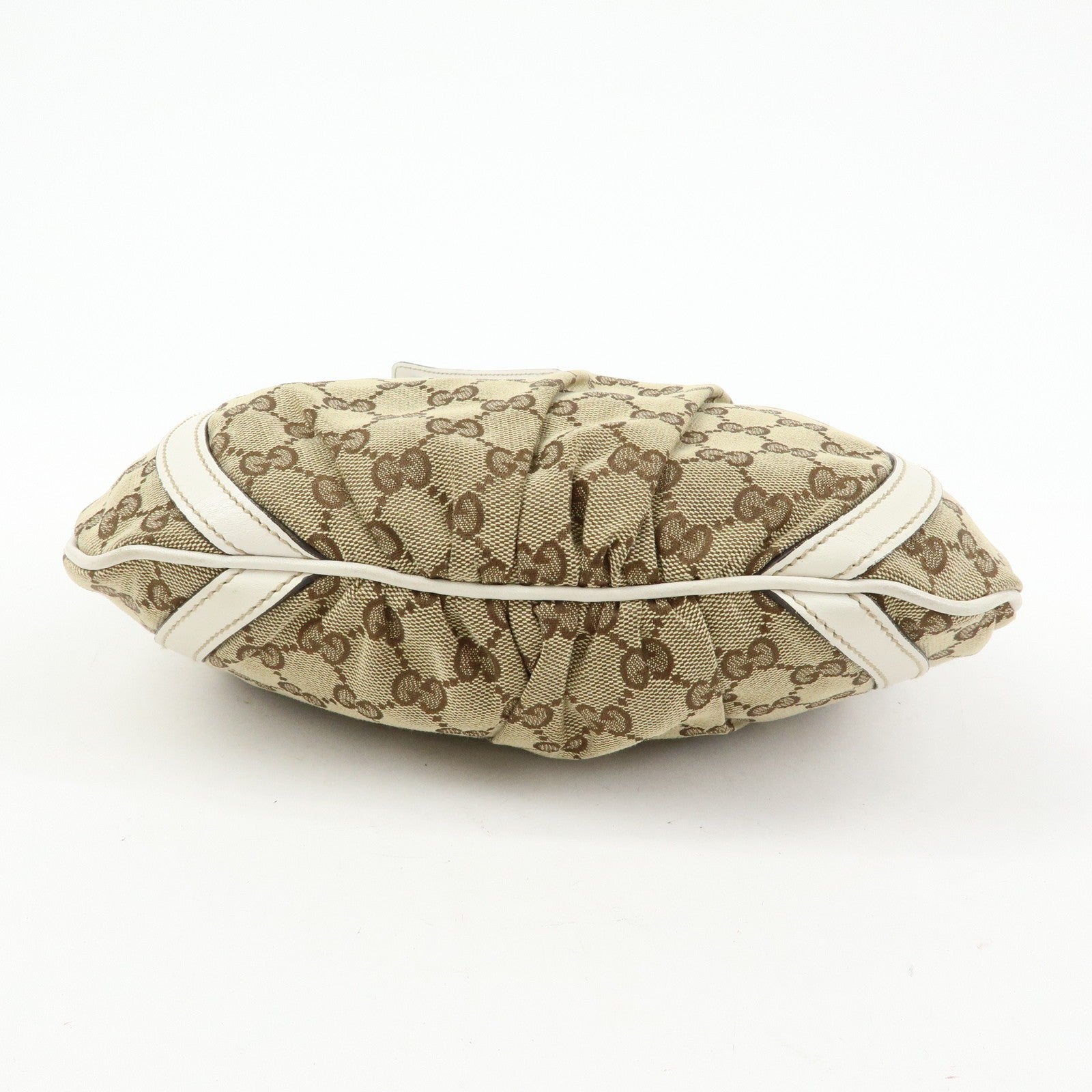 Gucci Abbey Shoulder Bag - Beige, GG Canvas, Leather