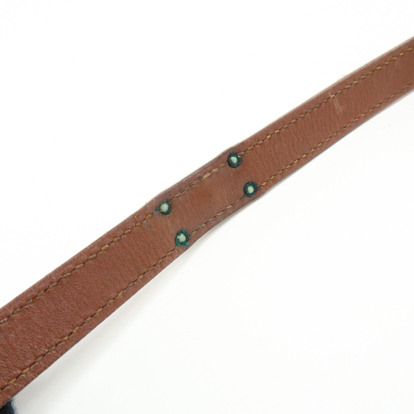 Hermès Kelly Double Tour Bracelet - Brown, Silver, Leather