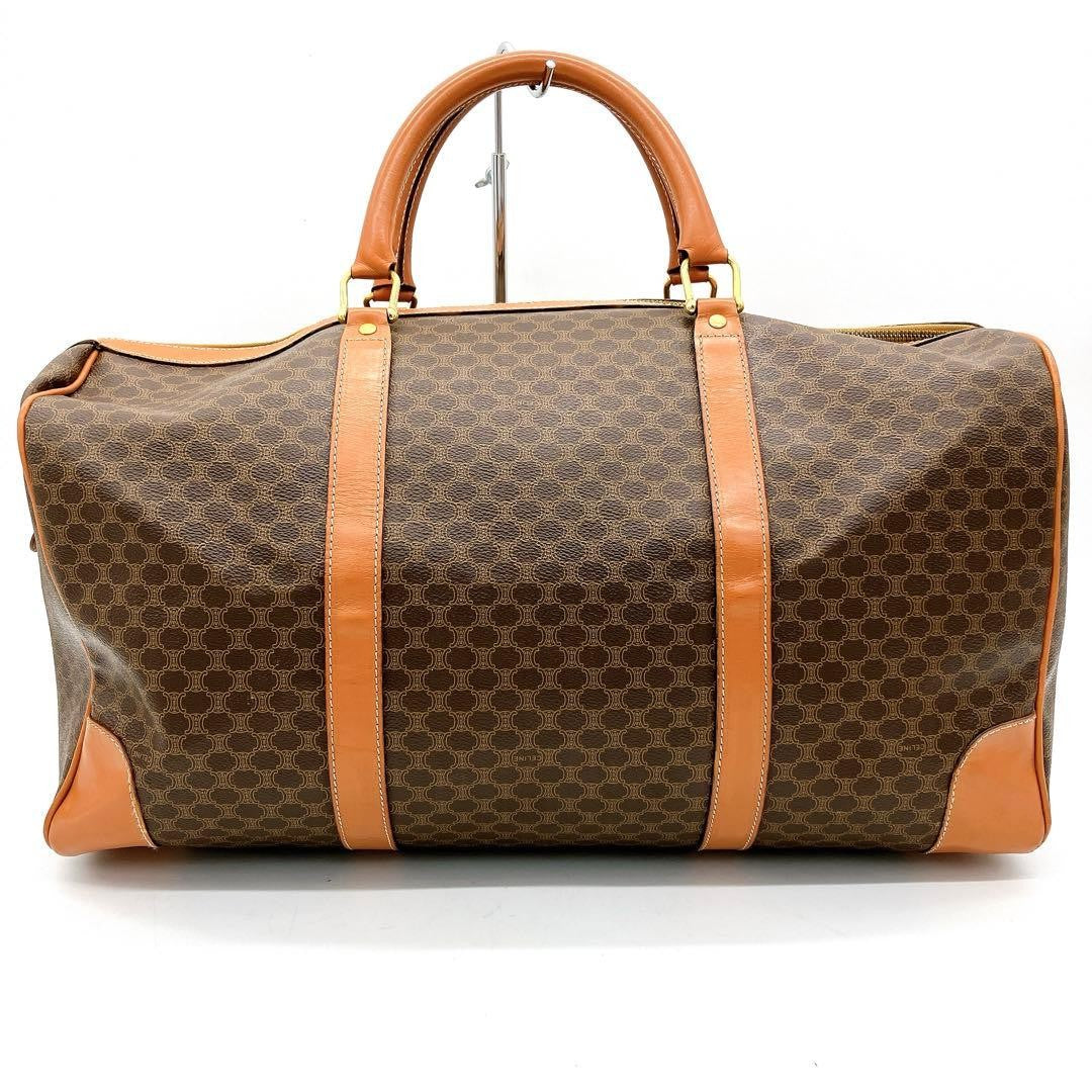 Celine Boston Bag - Brown, PVC Leather 