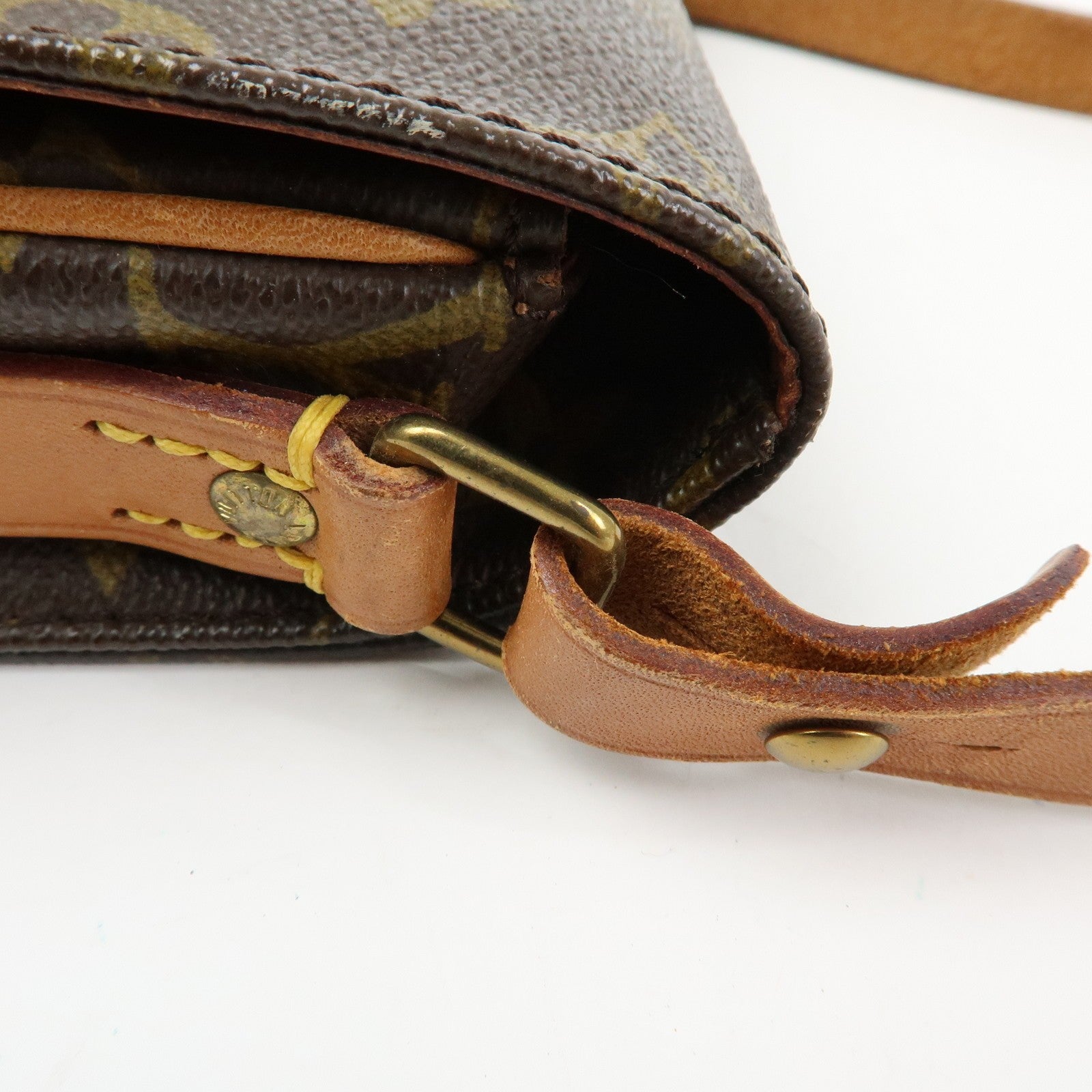Louis Vuitton Monogram Mini Cartouchiere Shoulder Bag