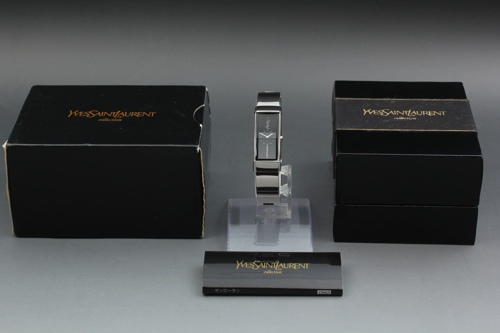 Yves Saint Laurent 5421-H05551 Watch - Black, Metal