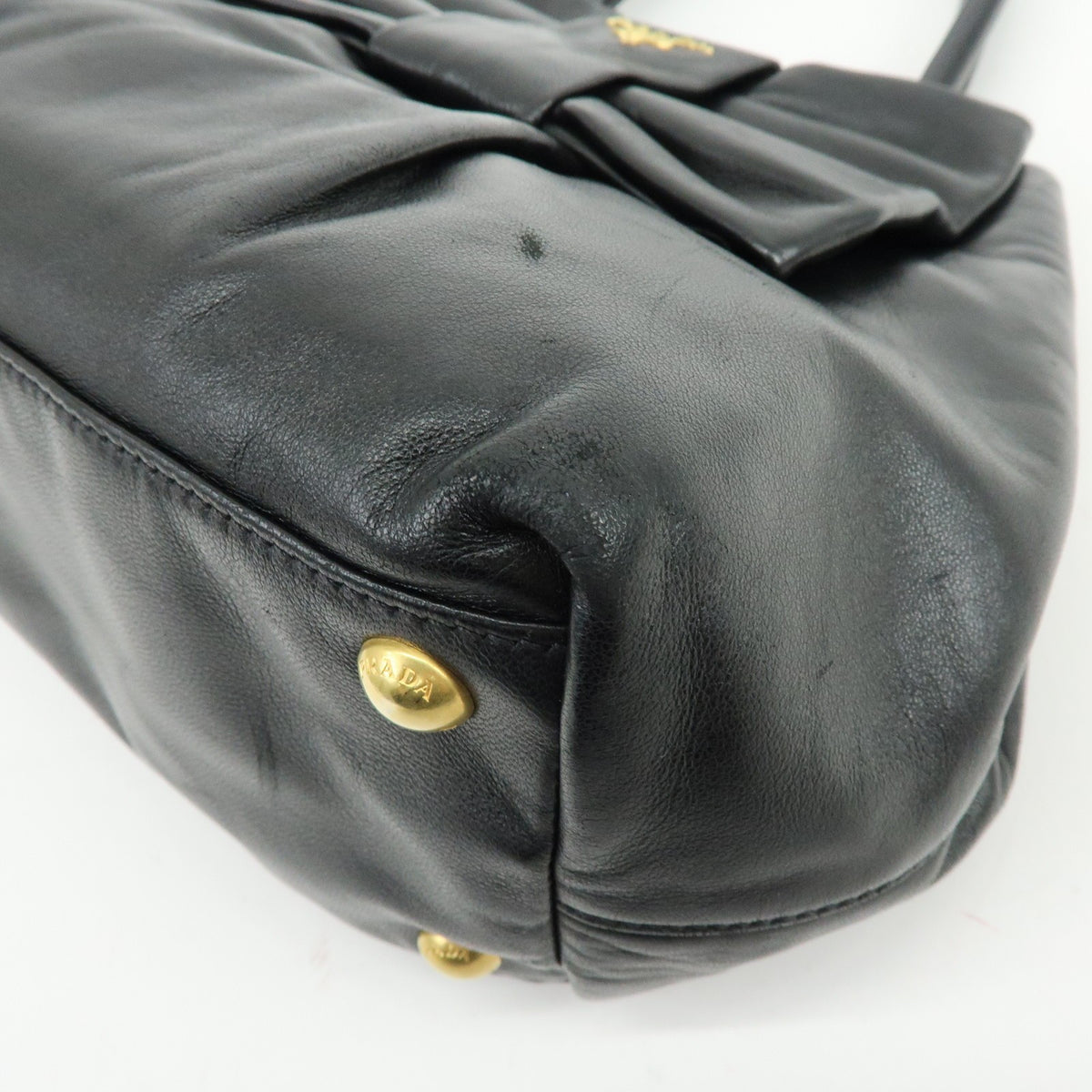 Prada Hand Bag - Black, Nappa Leather