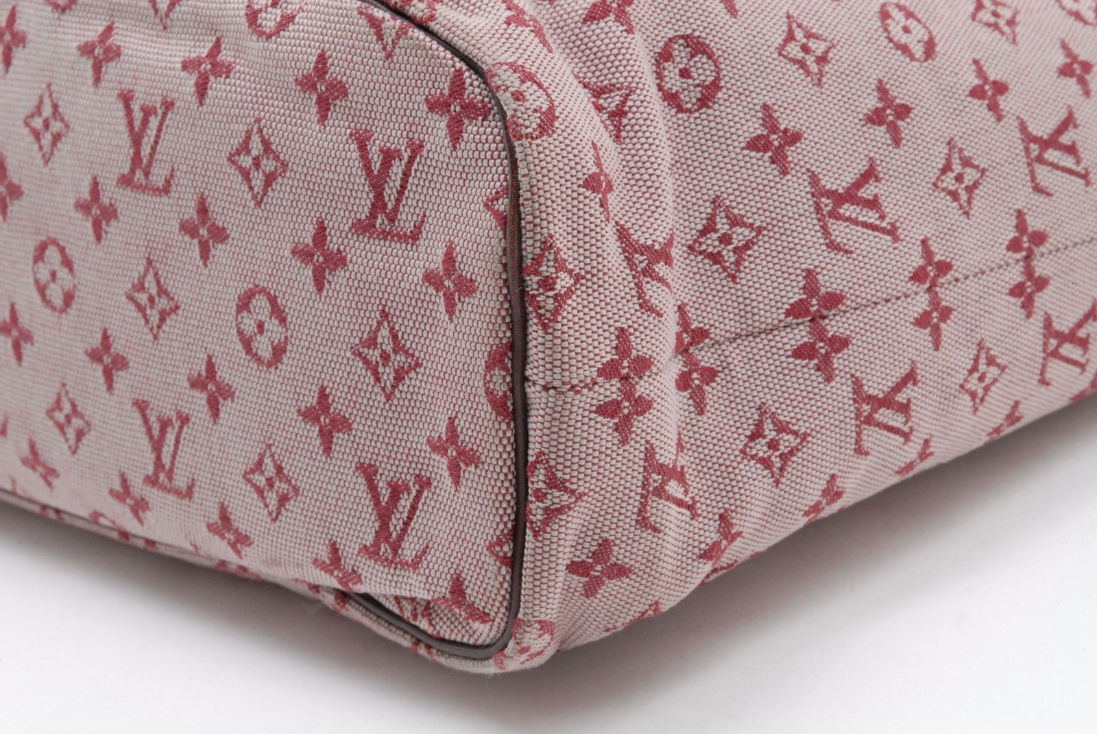 Louis Vuitton Lucille GM Tote Bag - Red Beige Brown, Canvas