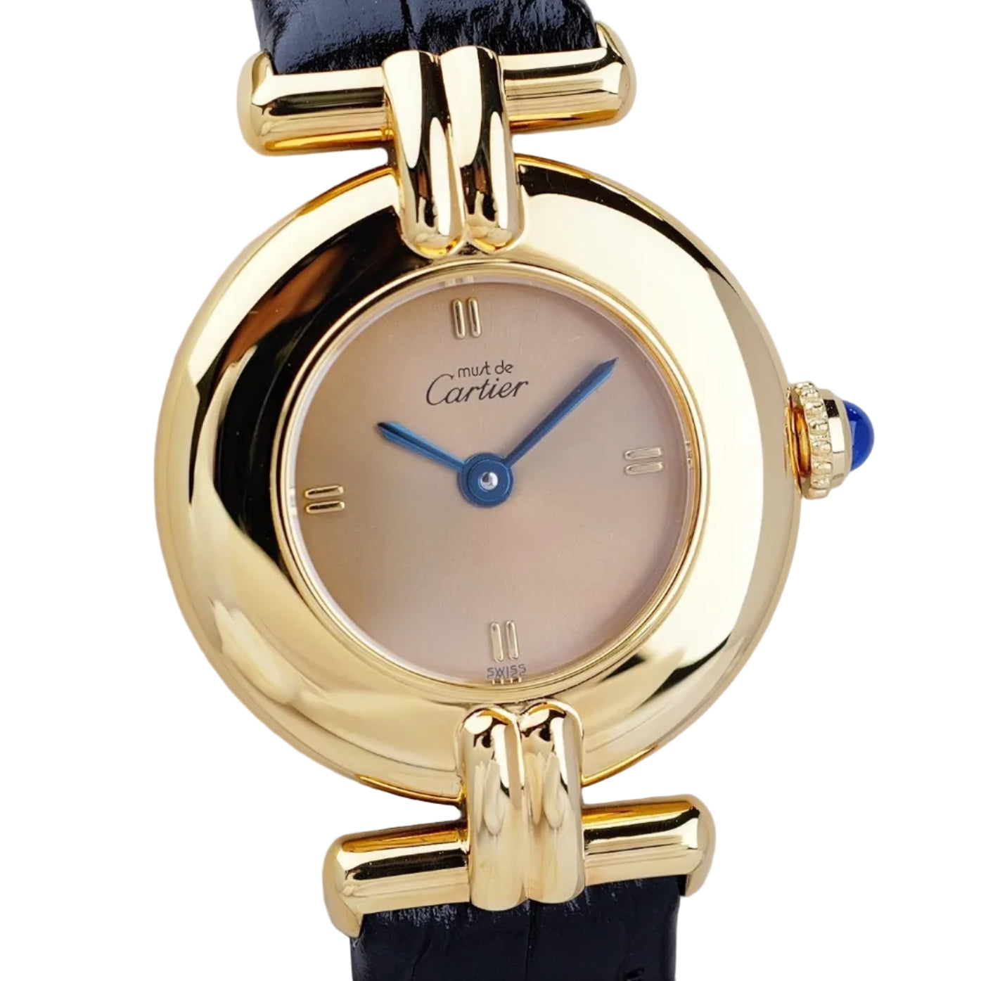 Cartier Must Colisee Watch - Brown, Stainless Steel