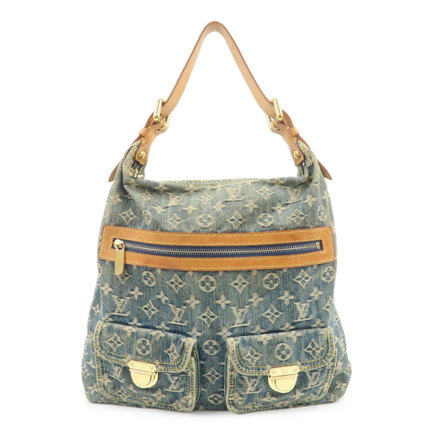 Louis Vuitton Denim Shoulder Bag - Blue, Monogram Denim