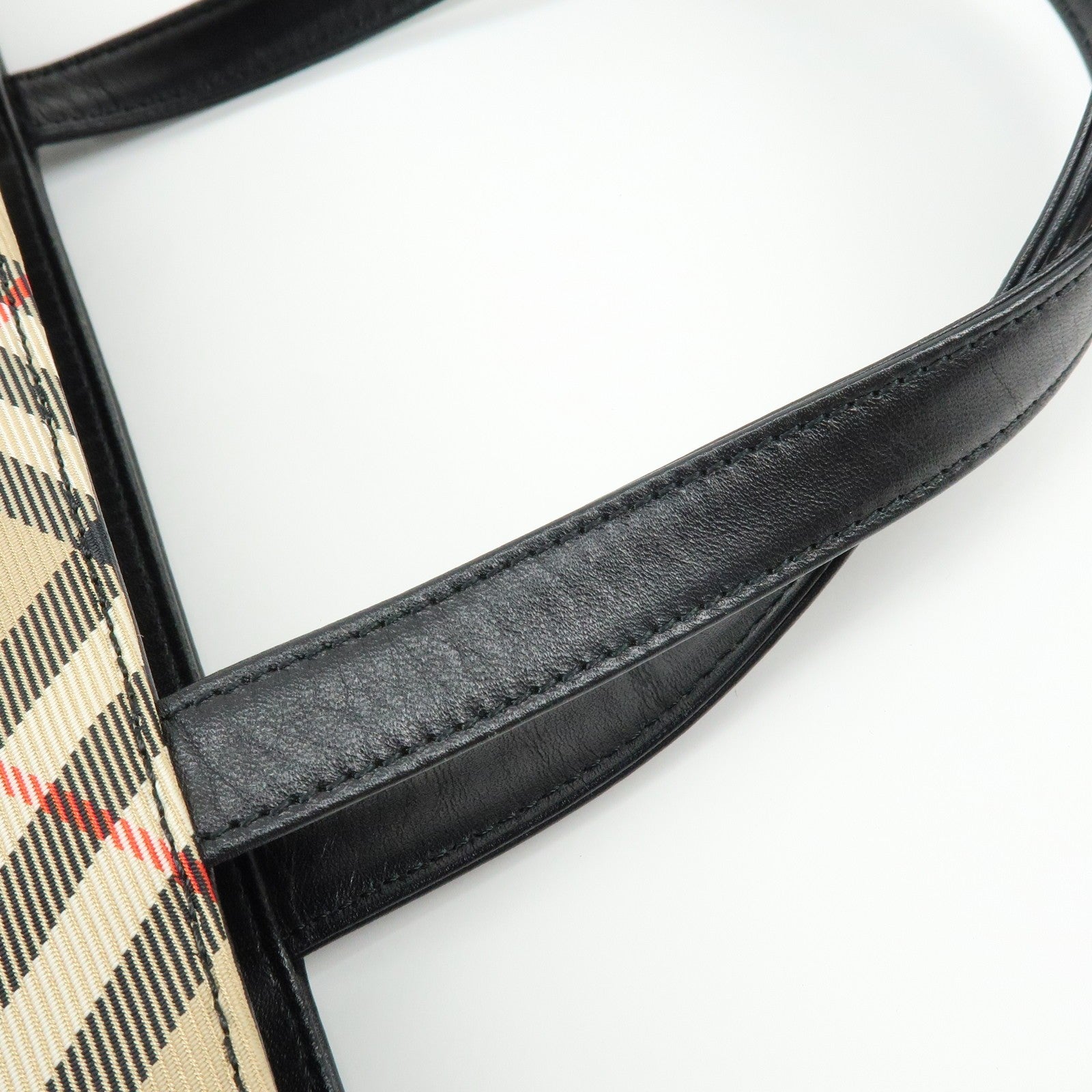 Burberry Tote Bag Handbag - Black, Leather