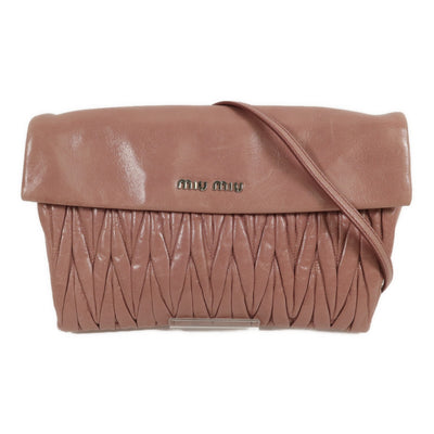 Miu Miu SHW Shoulder Bag - Pink, Calfskin Leather