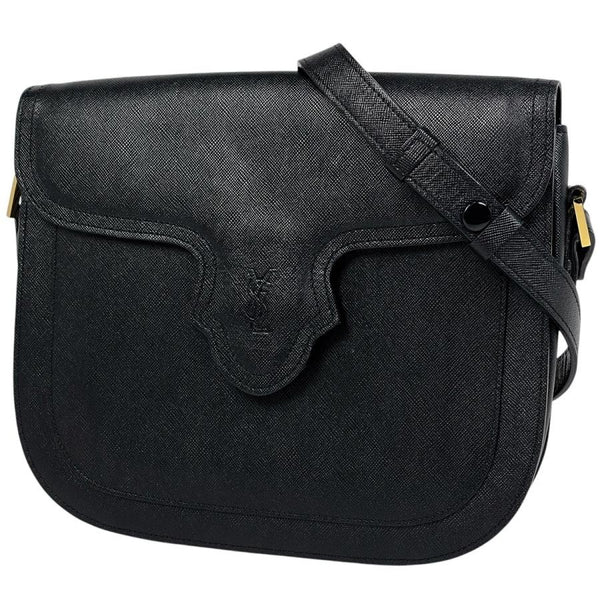 Yves Saint Laurent Shoulder Bag - Black, Leather 