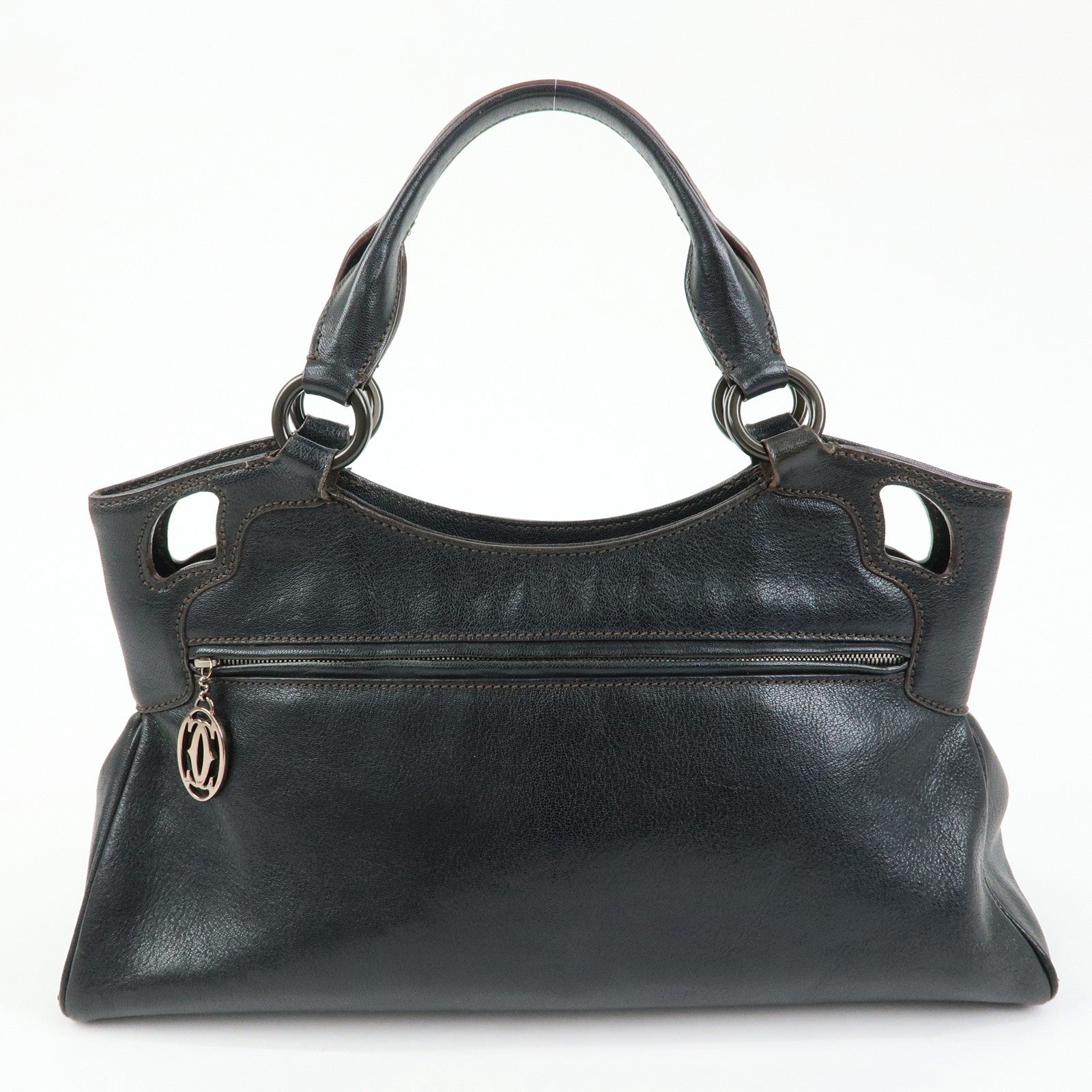 Cartier Marcello de Cartier Hand Bag - Black, Leather