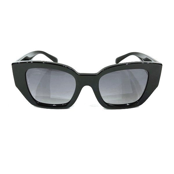 Chanel Coco Mark Square Shape Eyewear - Black, Resin Vintage