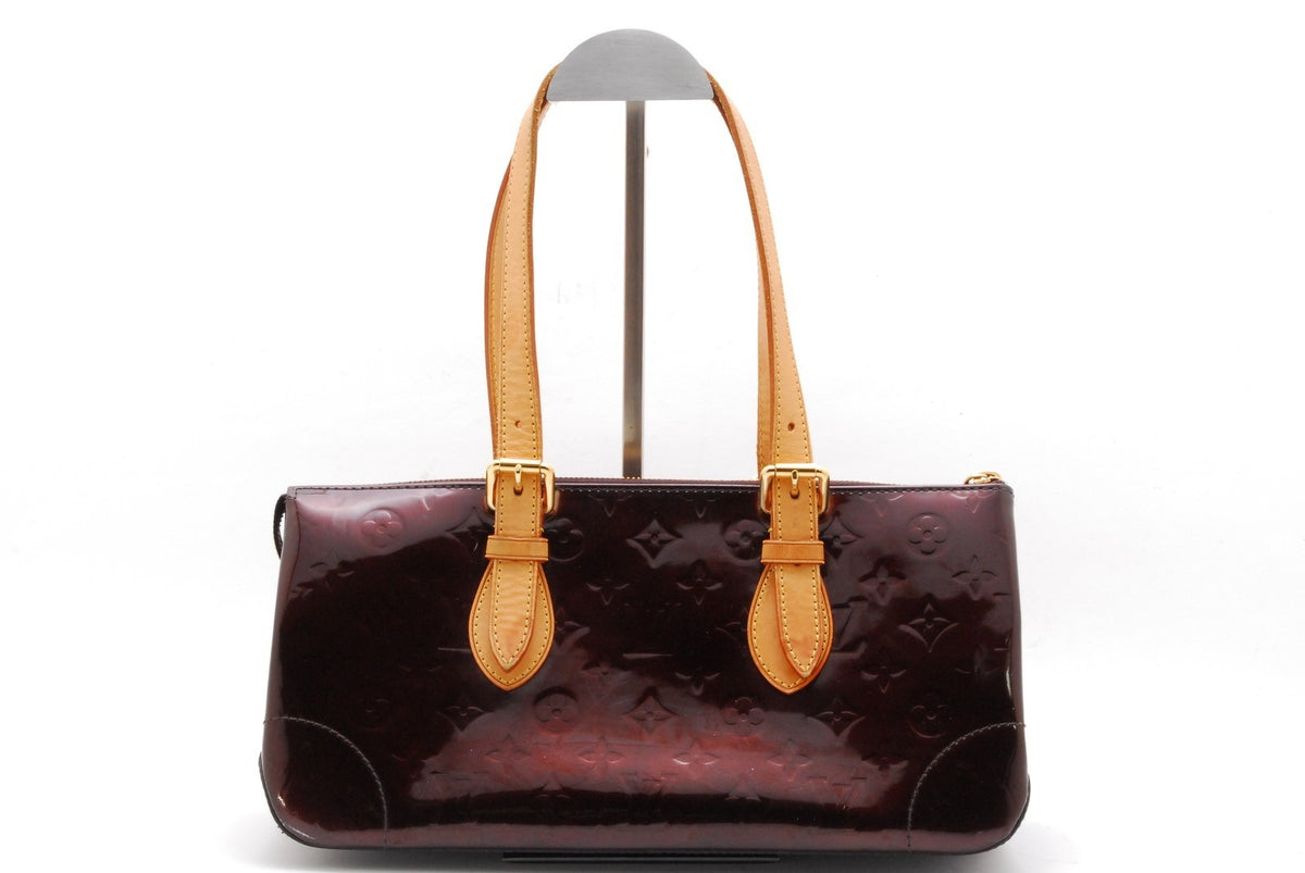Louis Vuitton Rosewood Avenue Shoulder Handbag - Amarante, Vernis Leather