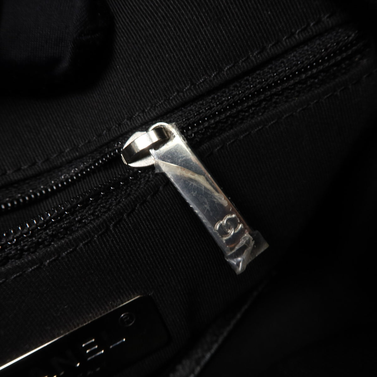 Chanel Mini Gabrielle Chain Shoulder Bag - Silver, Calfskin Leather