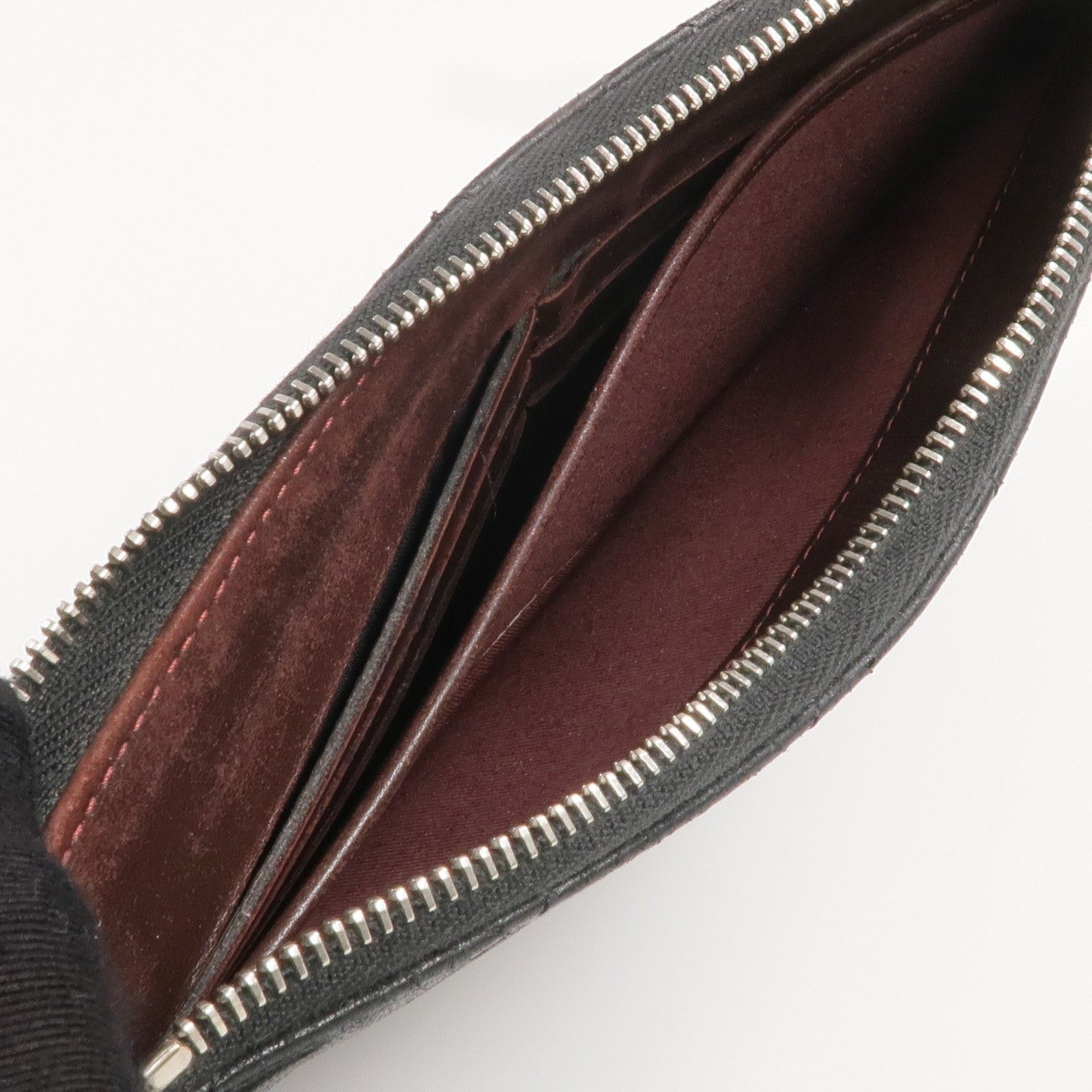 Chanel CC SHW Long Wallet - Black, Lambskin Leather