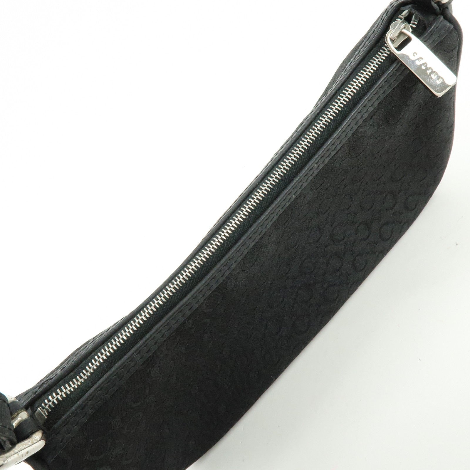 Celine C Macadam Shoulder Bag - Black, Leather
